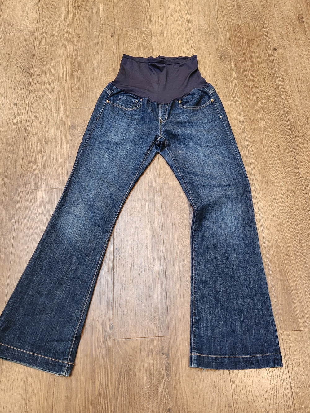 Gap 1969 Maternity Denim - Sexy Boot Cut - Dark Indigo - 29/8r - Soft Full Panel
